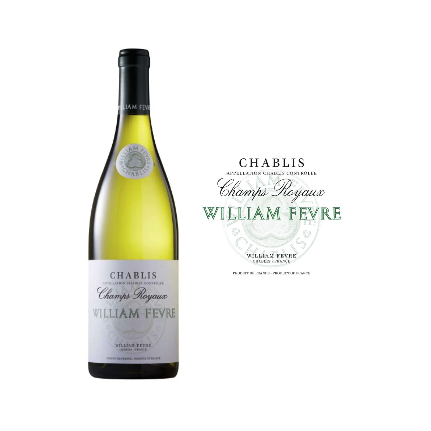 William Fevre Chablis Champs Royaux 2020 (750 ml) - Image 2