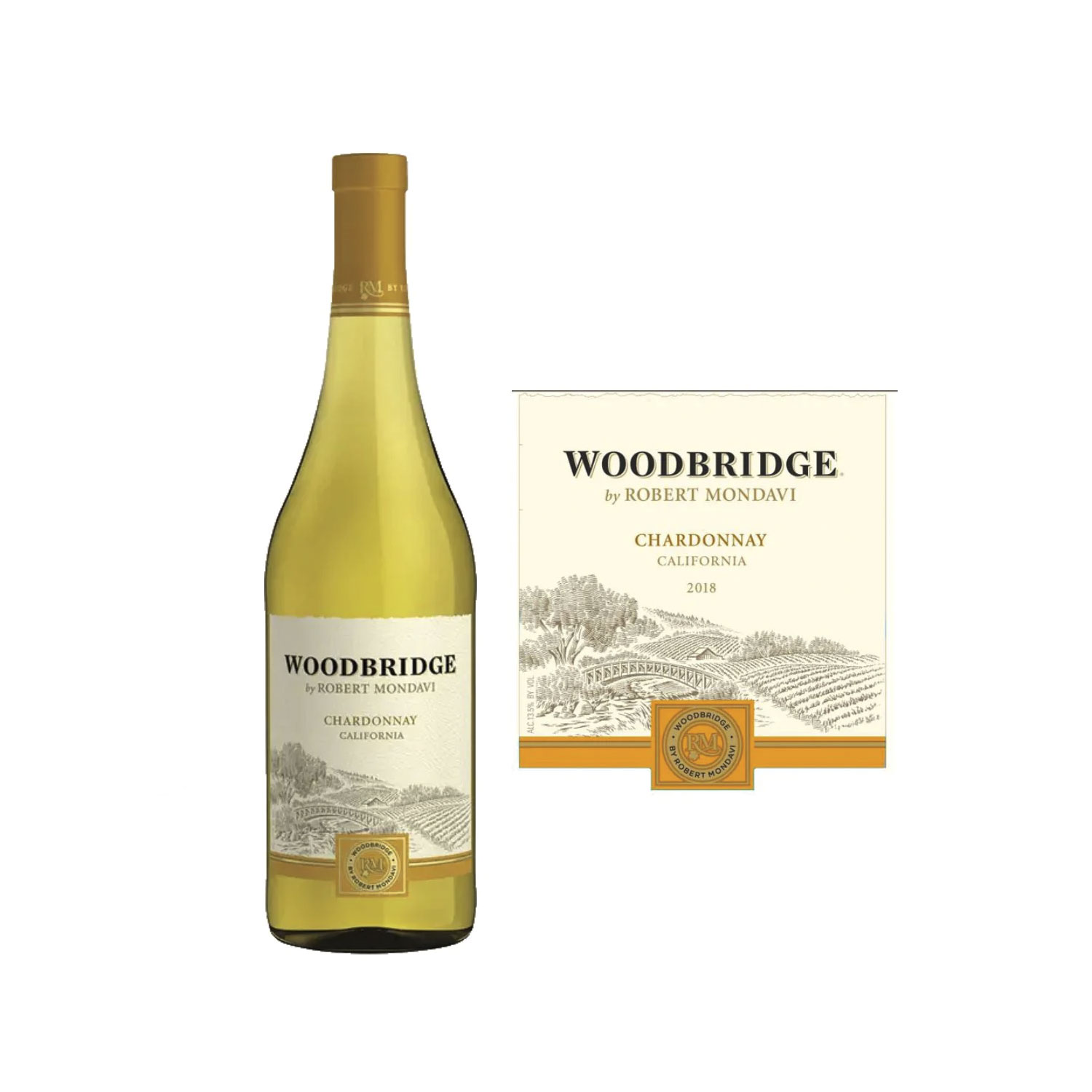 Woodbridge Chardonnay (750 ml) - Image 2